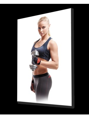 Spor Fıtnes Cam Tablo   Sports Fitness