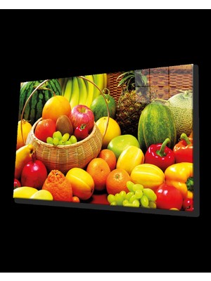 Meyveler Cam Tablo Fruits