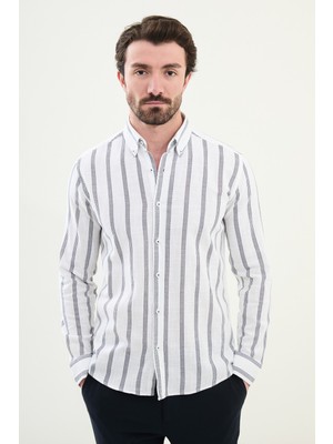 MCR Gömlek Üstten Düğmeli