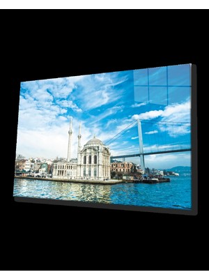 Istanbul Ortaköy Camii Mavi  Cam Tablo