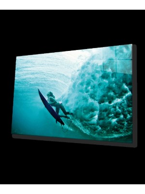 Deniz Sörfü Cam Tablo Sea Surfing