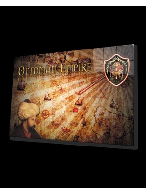 Fatih Sultan Mehmet Istanbul Cam Tablo