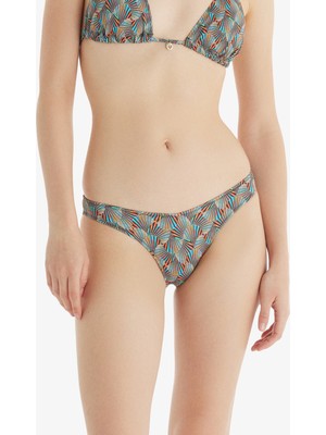 Blackspade Kadın Brazilian Bikini Altı 10706 - Desenli