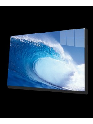 Deniz Dalgası Manzarası Cam Tablo Sea Waves