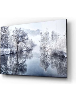 Miraaxx Doğa Manzara Cam Tablo 4mm Dayanıklı Temperli Cam