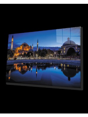 Istanbul Camii Yansıma Cam Tablo