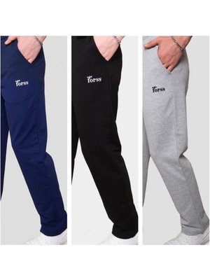 Newforss FRS-2509X3 Erkek Eşofman Altı 3'lü Paket