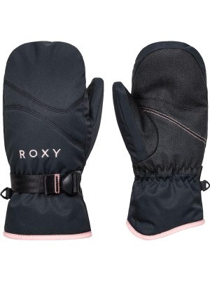 Roxy Jetty Solid Mitt Kız Çocuk Siyah Eldiven