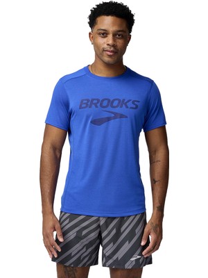 Brooks Distance Short Sleeve 3.0 Erkek Turuncu Kısa Kollu Tshirt 211502493