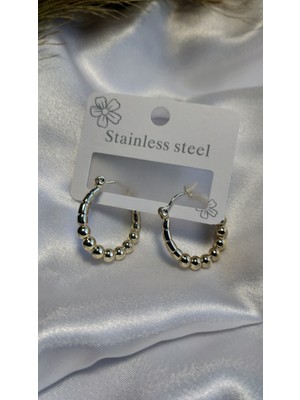 Stainless Steel Çelik Dorikalı Küpe