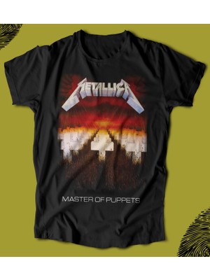 Butişört 'metallica – Master Of Puppets‘  Baskılı 'regular-Fit' Unisex Tişört
