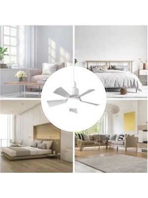 Cata CT-1155 Karayel Fan LED 82W Kumandalı Işıklı Vantilatör Modern Tasarım ve Enerji Tasarruflu