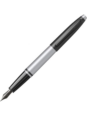 Storemax Calais Dolma Kalem (Uç Kalınlığı M, Hediye Kutusu Dahil) Mat Gri/siyah