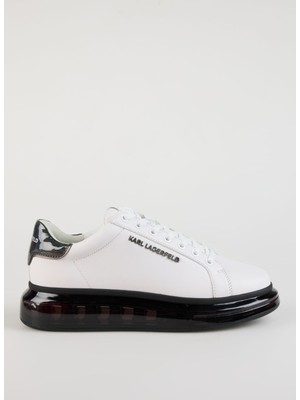 Karl Lagerfeld Siyah - Beyaz Erkek Sneaker Kaprı Kushıon Lo Lace Lthr