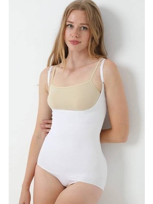 Göğüs Altı Çıtçıtlı Body Korse