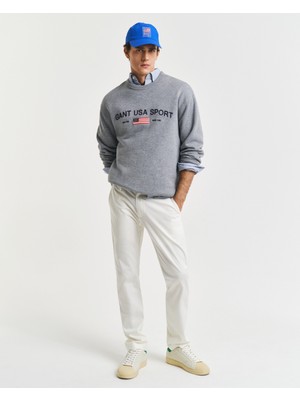Gant Erkek Krem Slim Fit Pantolon 1505280.130