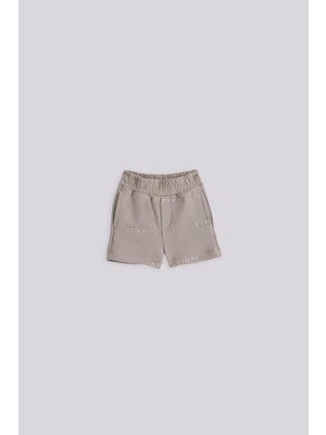 Iceberg Erkek Bebek Taş Şort Nefes Alabilir Kumaş ile Yazlık Rahat Kesim Tasarımı