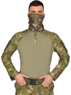 Mysia Outdoor Tsk Piyade Askeri Kamuflaj Combat Tişört
