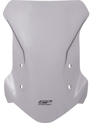 GP Kompozit Benelli TRK 251 2019-2023 Uyumlu Ön Tur Camı Füme 51 cm