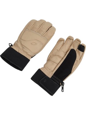 Oakley Peak Leather Gloves Erkek Bej Eldiven