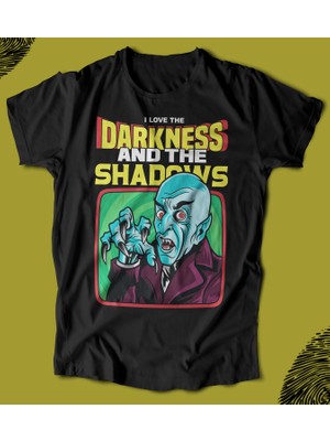 Butişört 'nosferatu – Darkness Vampir‘  Baskılı 'regular-Fit' Unisex Tişört