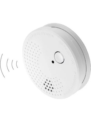 Cata Ct-9451 Pilli Duman Dedektörü Kablosuz Yangın Alarm Sensörü