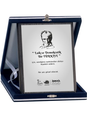 ODAK KUPA - Ahşap Plaketler - PL-007-M B - 15x20 cm