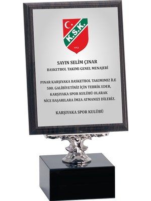 ODAK KUPA - Ahşap Plaketler - PL-004-M A - 15x20 cm