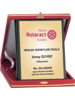 ODAK KUPA - Ahşap Plaketler - PL-001-M A - 15x20 cm
