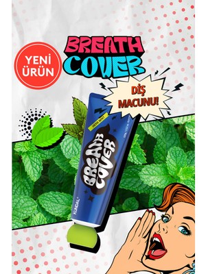 Çürüklere ve Ağız Kokusuna Karşı Etkili Diş Macunu KUNDAL Deep Breath Cover Toothpaste (Herb Mint)