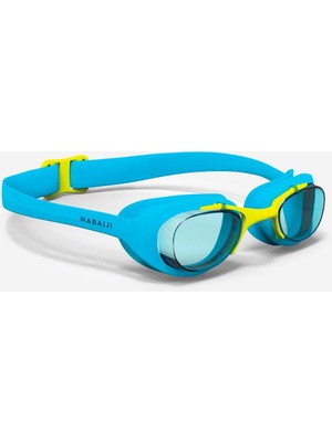Decathlon Yüzücü Gözlüğü Kadınlar İçin Mavi Sarı Renkli Anti Fog Özellikli