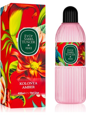 Eyüp Sabri Tuncer Amber Kolonya 400 ml 68 Derece Ferahlatıcı Koku Dökme Pet Şişe