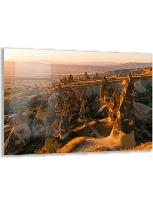 Exela Home Doğa Manzaralı Cam Tablo - Anadolu - Yatay Motif 03-089