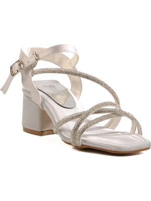 Walkway Gümüş Kız Çocuk Sandalet