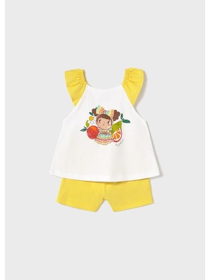Mayoral  Bebek Şortlu Takım 1234 6/48 Ay