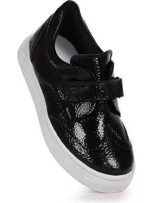 Kiko Kids Richie Rugan Cırtlı Günlük Erkek Çocuk Casual Ayakkabı Siyah