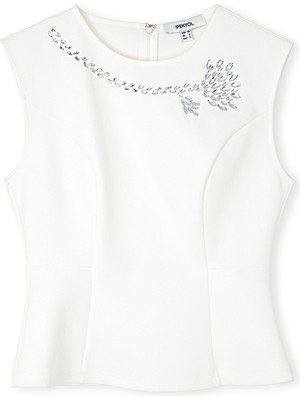 İpekyol Strass Taş Baskılı Bluz IS1250006164002