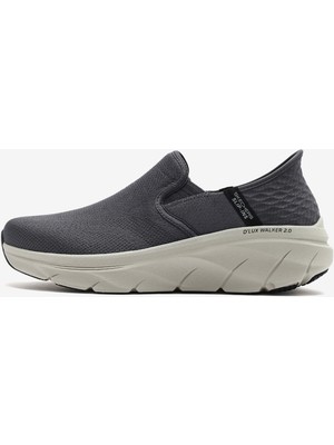 Skechers D'lux Walker 2.0 - Reeler Erkek Gri Spor Ayakkabı 232463 Char
