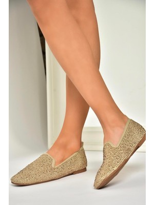Fox Shoes U820113357 Ten Triko Kadın Günlük Ayakkabı