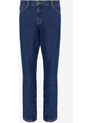 Relaxed Fit Erkek Denim Pantolon