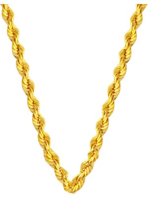 Burgu Halat 55 cm 14 Ayar Zincir Kolye ZKU189