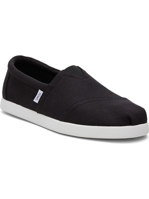 Erkek Espadril / Keten 10019864 Toms Alp  Recycled Cotton Black
