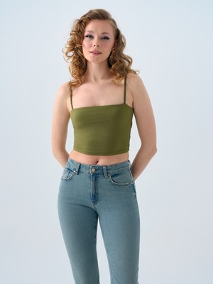 Loft Crop Kadın Top