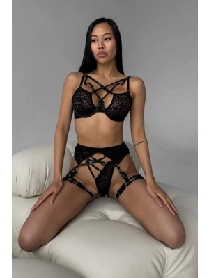 BMD Asimetrik Leo Jartiyer Set