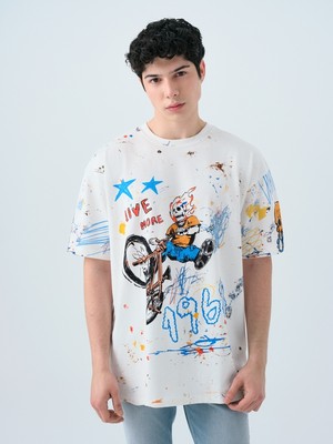 Loft Oversize Fit Erkek Tshirt K.kol