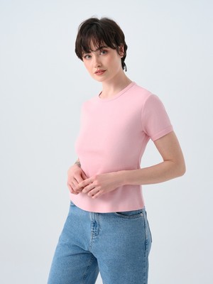 Loft Fitted Kadın Tshirt K.kol