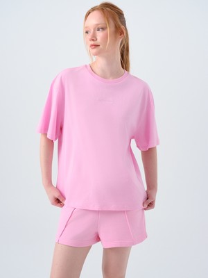 Loft Oversize Kadın Tshirt K.kol