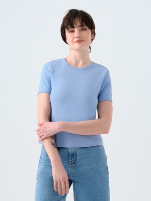 Loft Fitted Kadın Tshirt K.kol