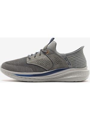 Skechers Slade - Caster Erkek Siyah Günlük Ayakkabı 210889 Gry