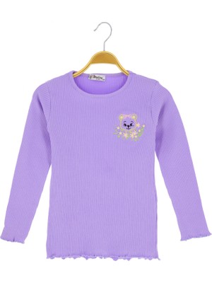 Kız Çocuk Bluz Nakışlı